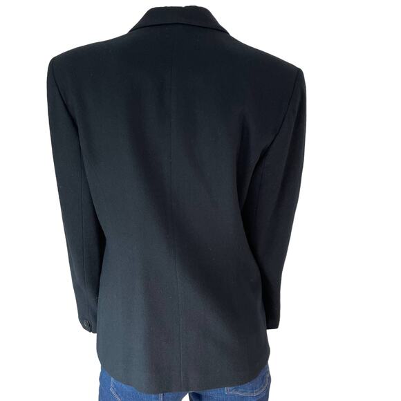Vintage JONES NEW YORK Black Blazer Size 8 - Picture 2 of 8
